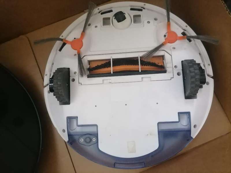 Lot of 2 x NannyVac J01 Lidar Navigation Smart Robot Vacuums