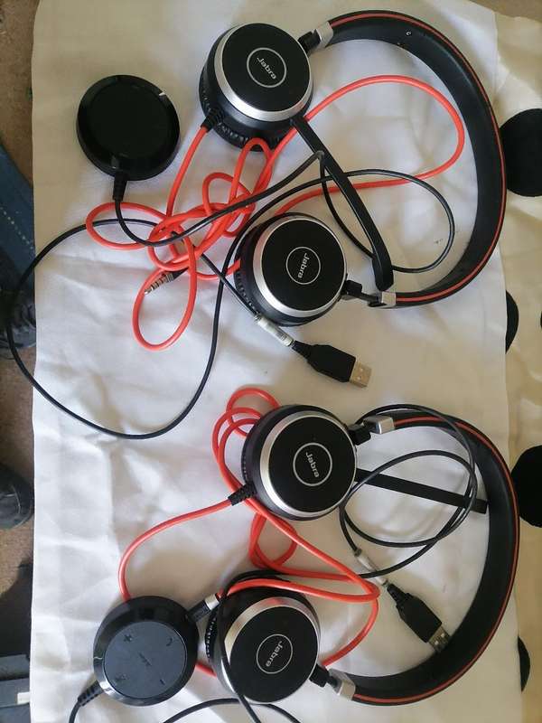 *Buy one get one free*Jabra Evolve 40 Headset with Mic+controller*retails for R2000 each*