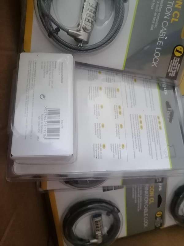Lot of 8 x Targus PA410E Defcon CL lock(new sealed)*retails for R600 each*