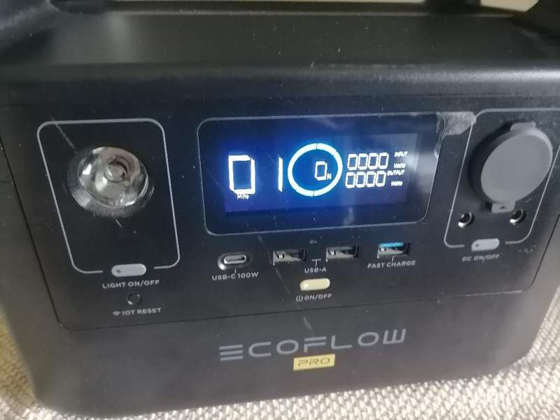 Defective EcoFlow River Pro 600W Power Station