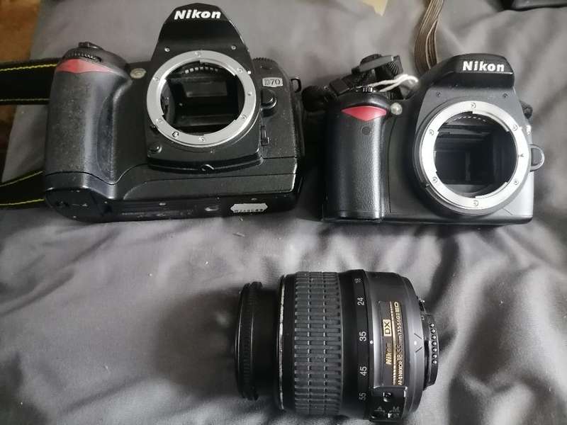 Nikon D70 + Nikon D60 + Lense