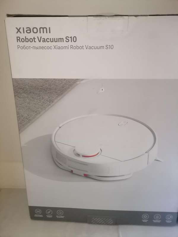 Xiaomi Mi Robot Smart Vacuum Mop S10 with Charging Station & Attachments