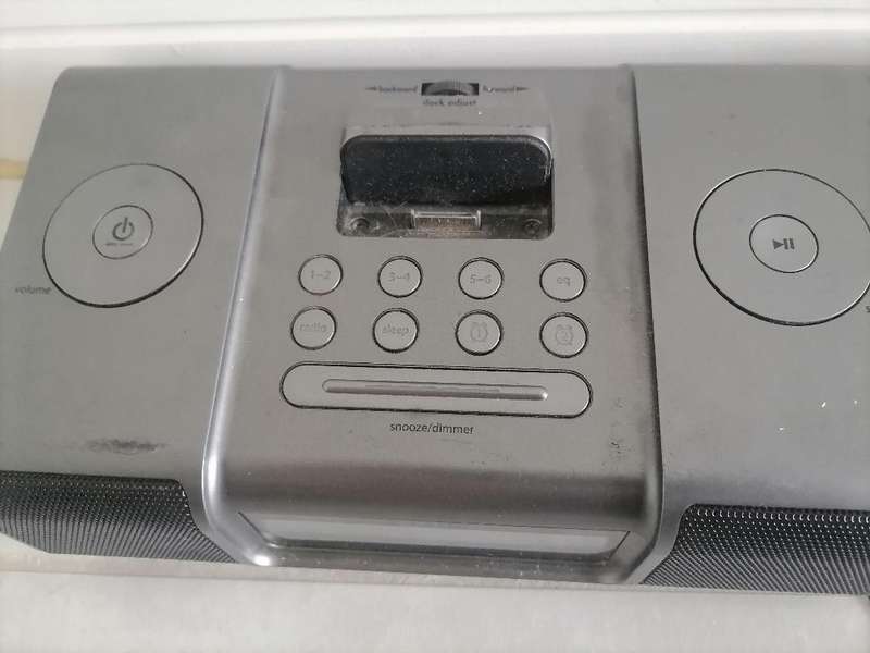 2 x iHome iP9GRE Dual Alarm Clock Radio for iPod and iPhone
