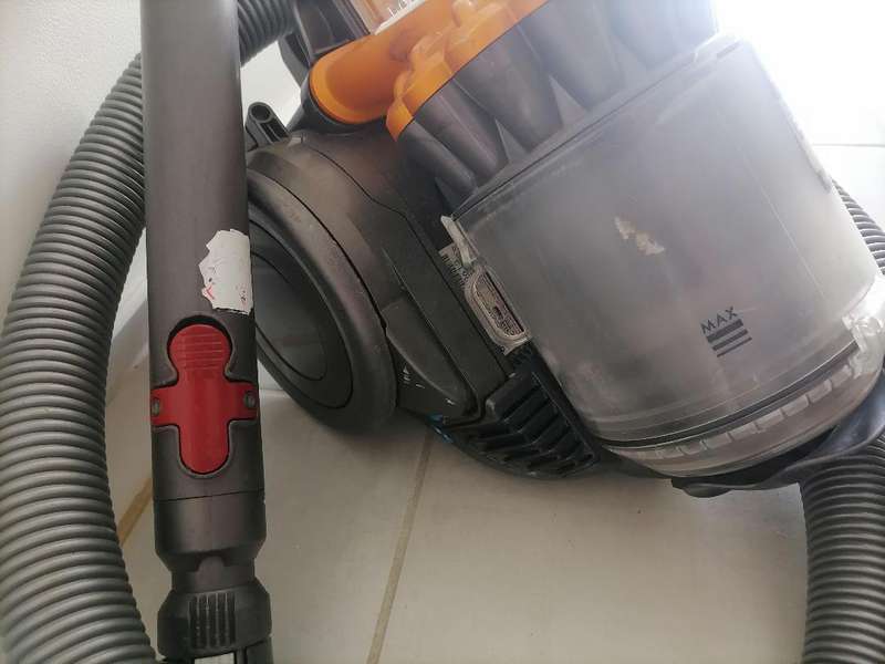 Dyson Ball DC22 Canister Vacuum with Attachments, Working