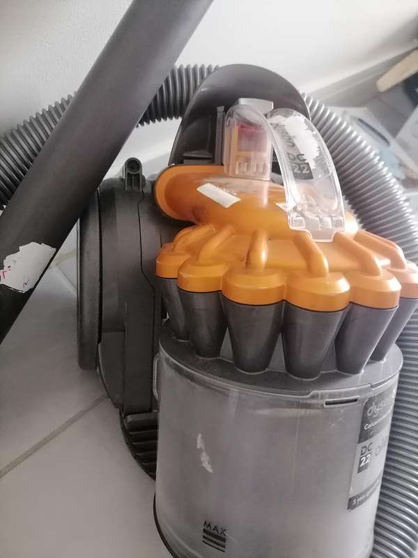 Dyson Ball DC22 Canister Vacuum with Attachments, Working