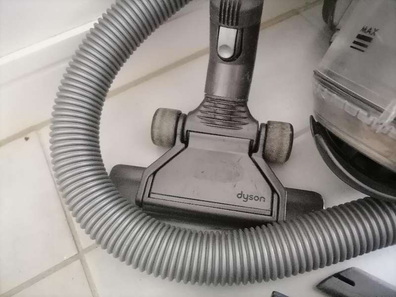Dyson Ball DC22 Canister Vacuum with Attachments, Working