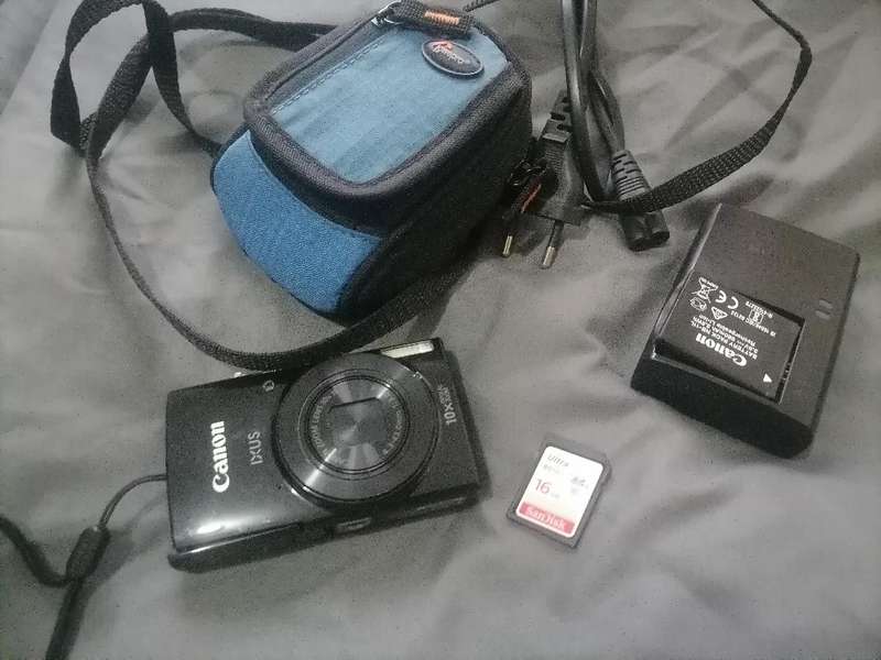 Canon Ixus 190 Digital Camera with Wi-Fi, NFC and GPS (20MP)(Black)
