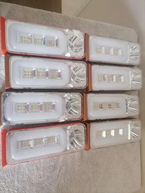 Bulk Lot of 8 x Rechargeable Battery Powered Lights - One Bid for the Lot