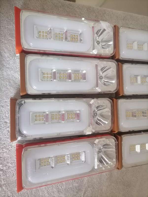 Bulk Lot of 8 x Rechargeable Battery Powered Lights - One Bid for the Lot
