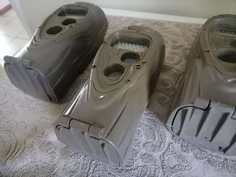 *LOT OF 3 X CUDDEBACK DIGITAL ATTACK IR OUTDOOR MOTION CAMERAS*ONE BID FOR LOT*