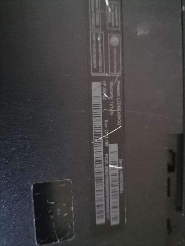 *LOT OF 2 X LAPTOPS*LENOVO AND HP*NO CHARGER, UNTESTED*