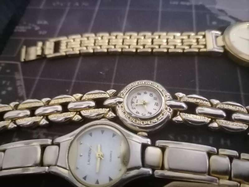 LOT OF GOLD WATCHES*ONE BID FOR THE LOT*