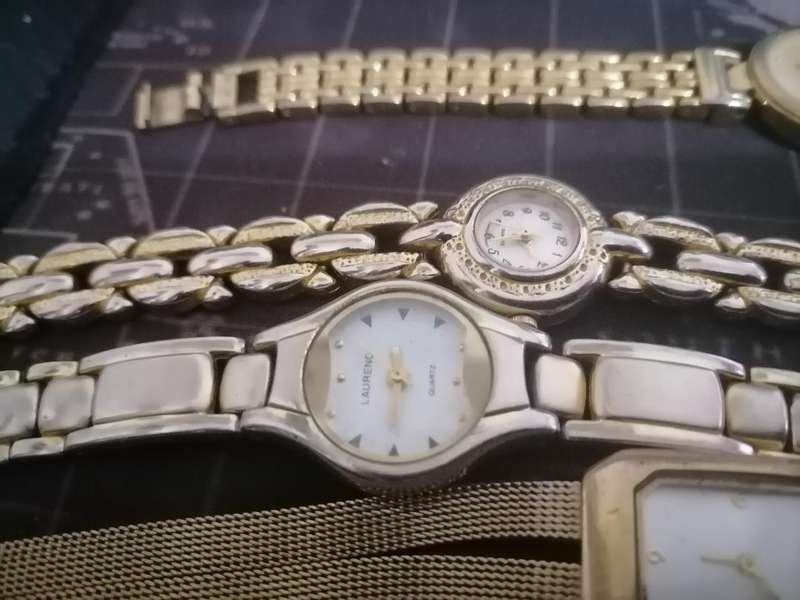 LOT OF GOLD WATCHES*ONE BID FOR THE LOT*