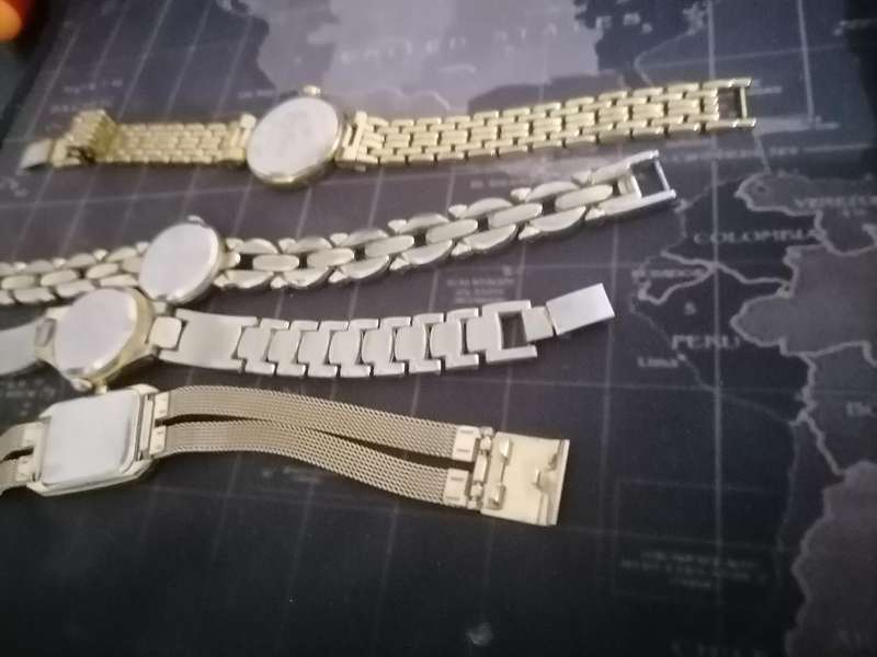 LOT OF GOLD WATCHES*ONE BID FOR THE LOT*