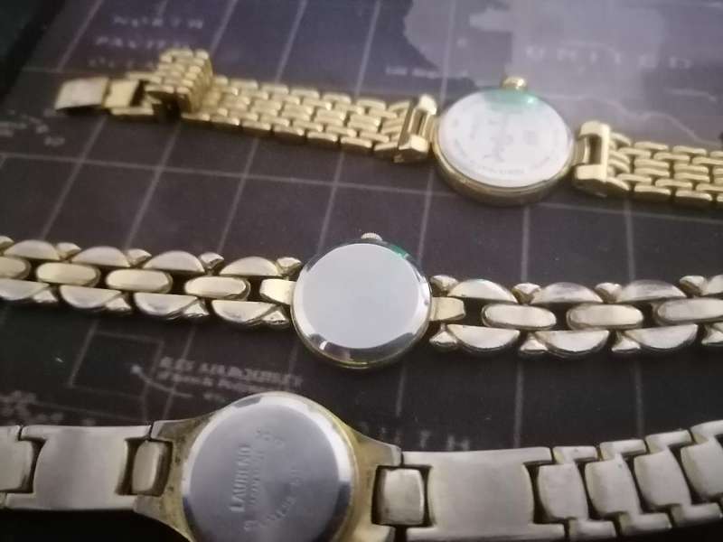 LOT OF GOLD WATCHES*ONE BID FOR THE LOT*