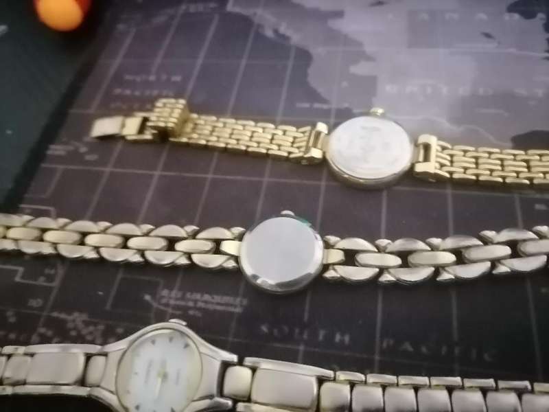 LOT OF GOLD WATCHES*ONE BID FOR THE LOT*