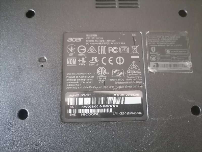 *LAPTOP CLEARANCE**ACER ES1-571 SERIES LAPTOP*READ AD*