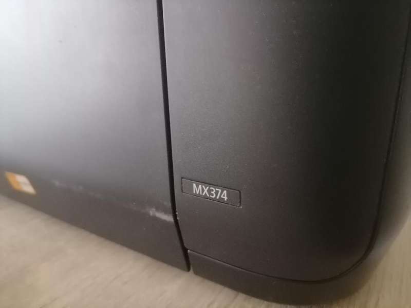 Canon PIXMA MX374 A4 Colour Multifunction Inkjet Printer