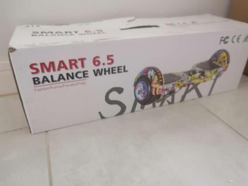 Smart 6.5 inch Balance Board with LED Lights and BT Speaker