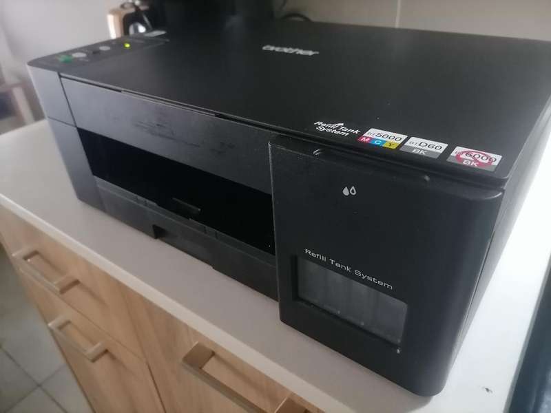 Refurbished Brother DCP-T420W Ink Tank Printer 3in1 with WiFi  cables