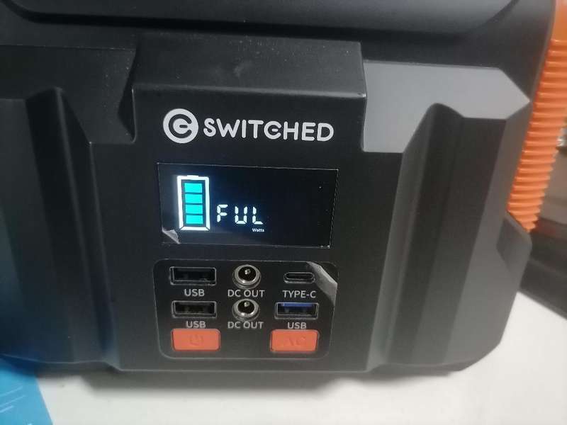***Switched 300W 222Wh Portable Power Station*READ AD**
