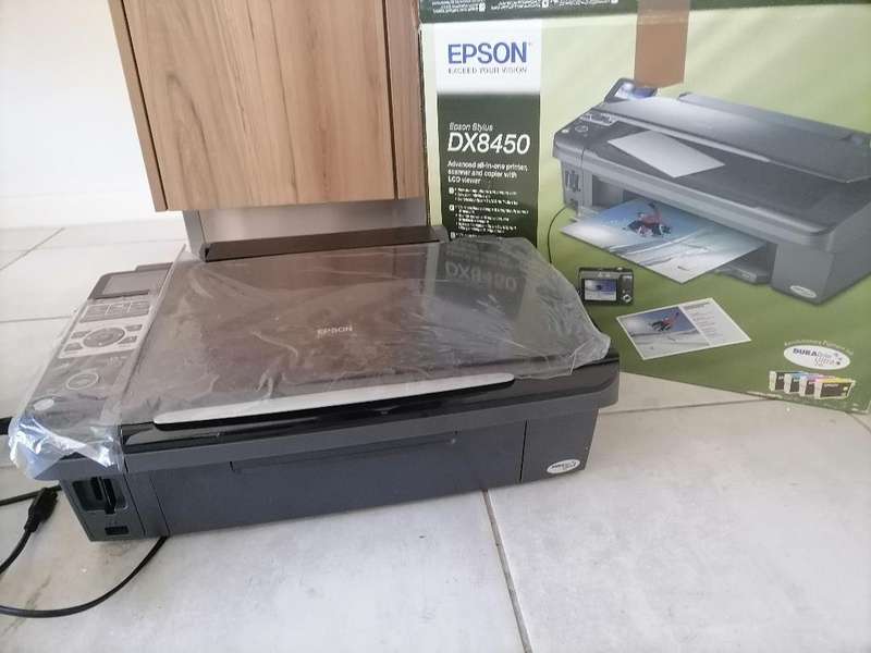 New Epson Stylus DX8450 Inkjet A4 5760 x 1440 DPI 32 ppm(Cartridges not incl)
