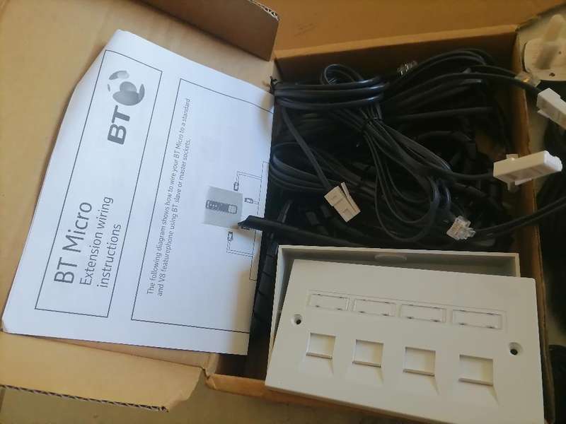 New BT Micro Home Office Phone/Wifi router  System Package With wireless BT Phone*