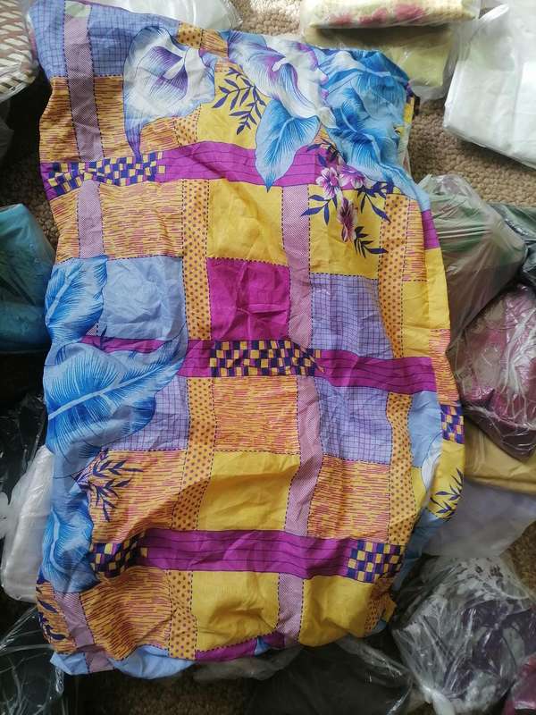 Large lot of mixed pillow cases from storage