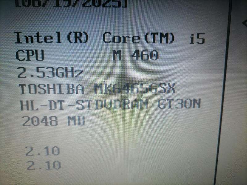 i5 TOSHIBA SATELLITE L675-119