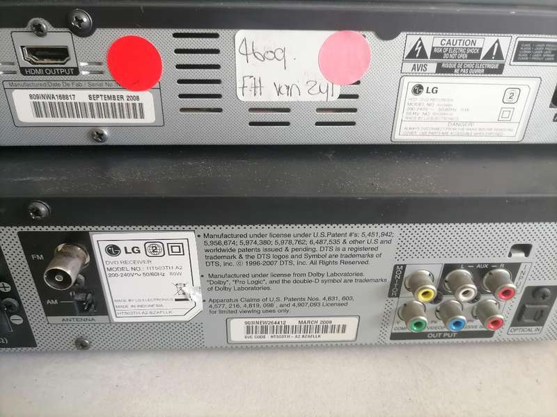 LOT OF LG DVD PLAYERS