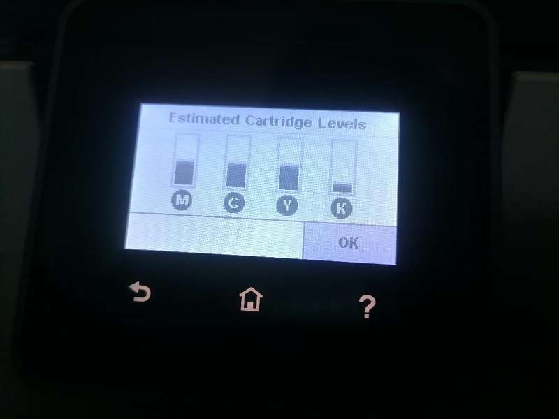 HP OfficeJet Pro 8013 All in One Printer with cartridges and 500 sheets paper