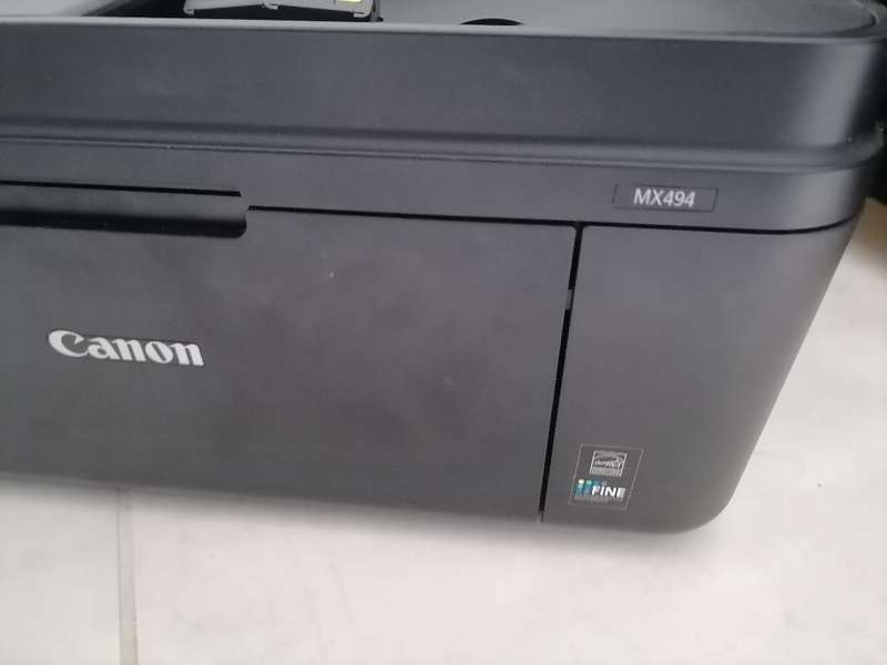 Canon MX494 Printer with Cartridges (need refill)