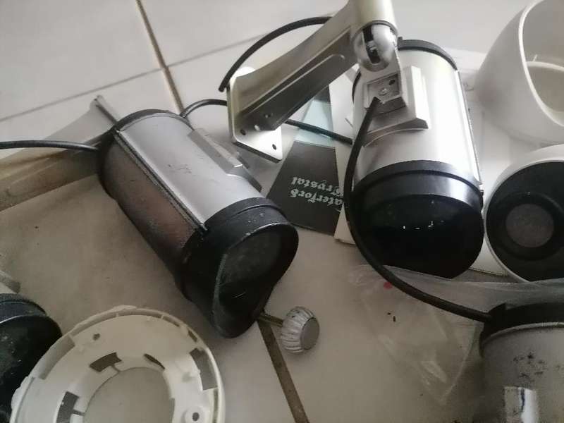 Lot of Dummy Cameras