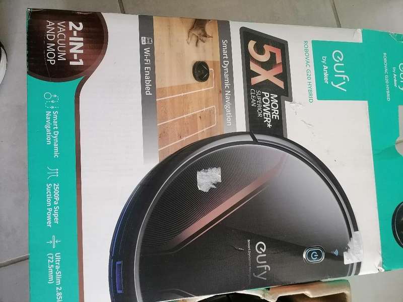 New Anker Eufy RoboVac G20 Hybrid robot vacuum/mop