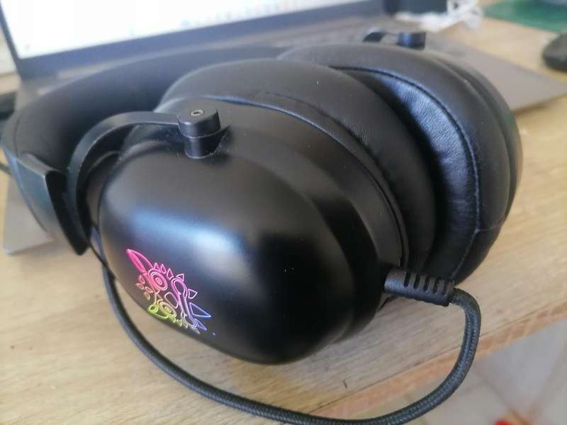 2 X ONIKUMA X11 Wired Headset Stereo Gaming Headphone RGB Luminous 3.5mm