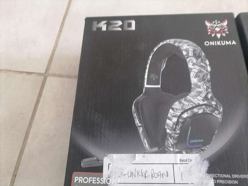 2 X ONIKUMA Wired Headset