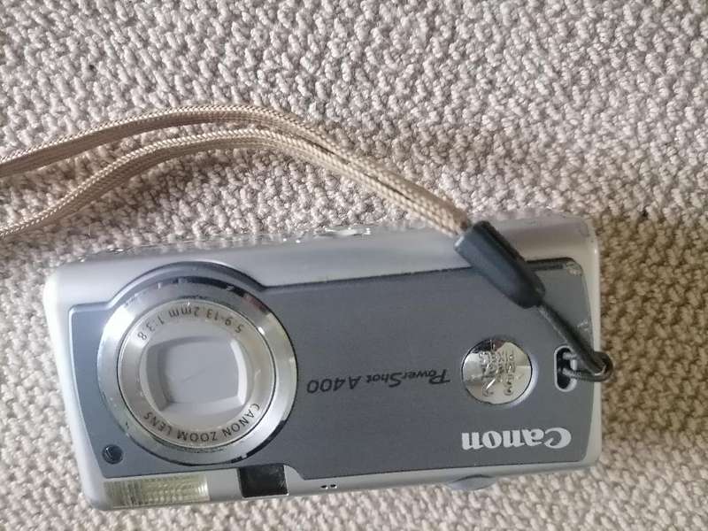Lot of 2 x Canon cameras - one bid for both