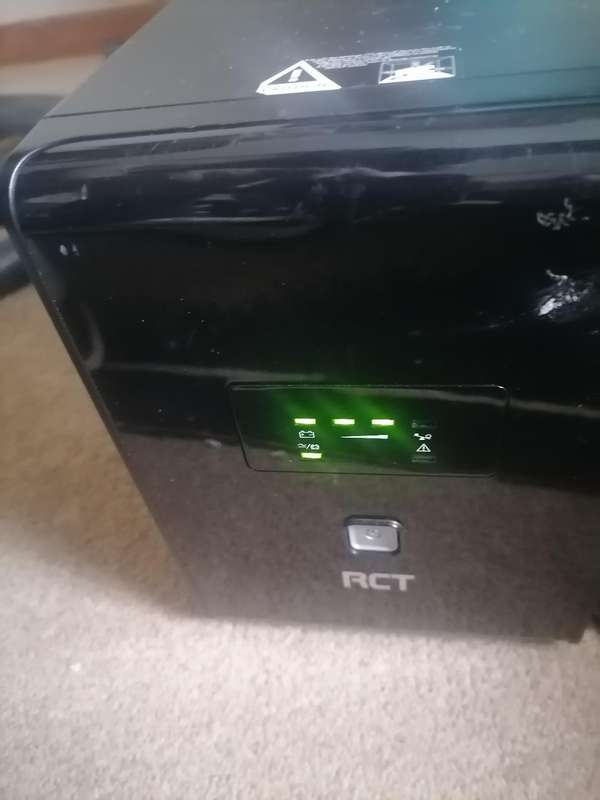*WEEKEND SPECIAL*RCT 2000VAS UPS WITH NEW BATTERIES*