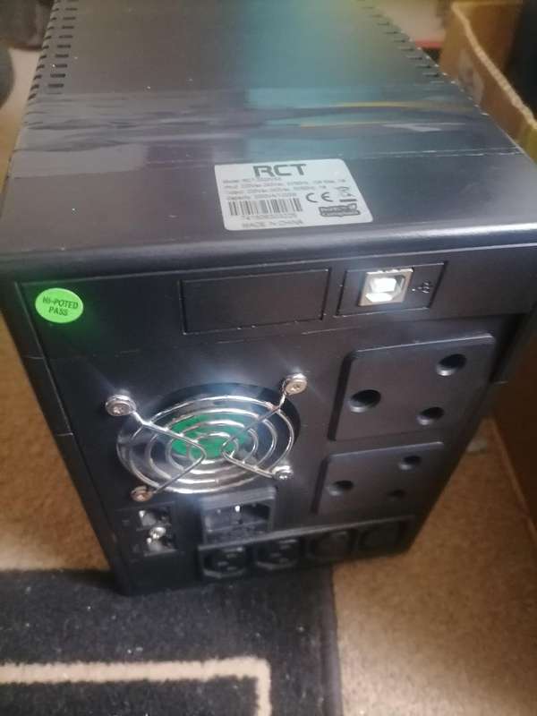 *WEEKEND SPECIAL*RCT 2000VAS UPS WITH NEW BATTERIES*