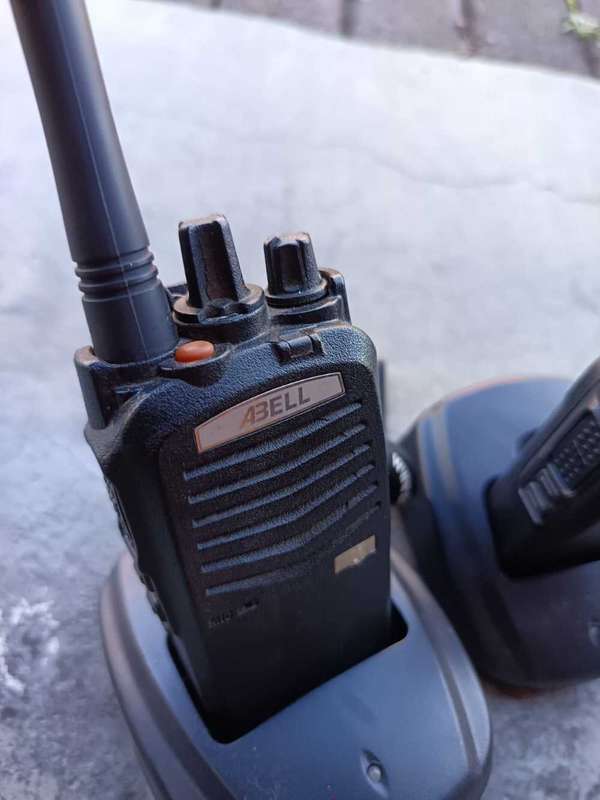 2 Bell radios without charger unit