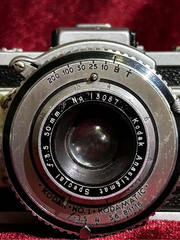 Vintage Camera Kodak 35 Rangefinder Camera with Lens for 135 (35mm) Film