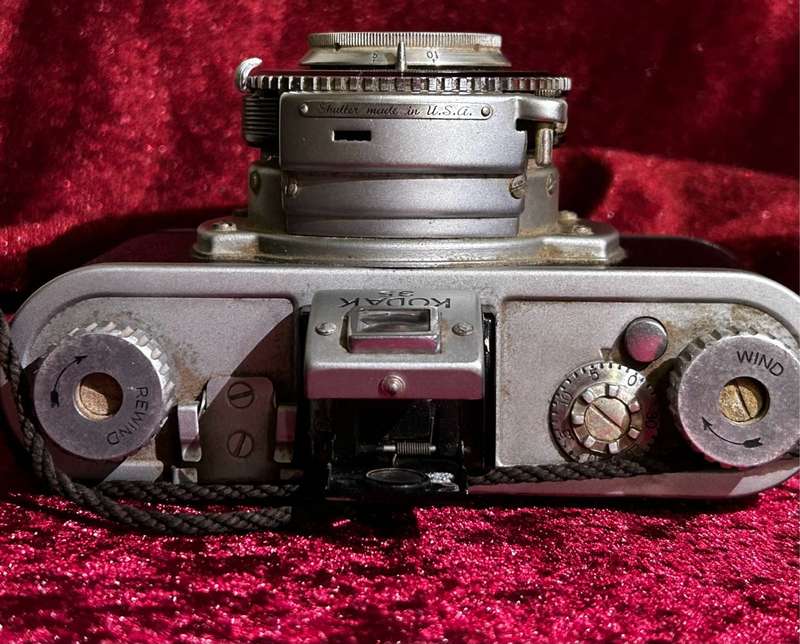 Vintage Camera Kodak 35 Rangefinder Camera with Lens for 135 (35mm) Film