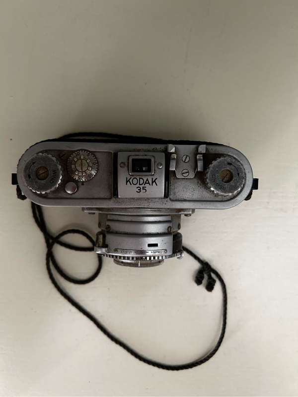 Vintage Kodak 35 camera c. 1940s with anastigmatic 35mm, f/4.5 lens