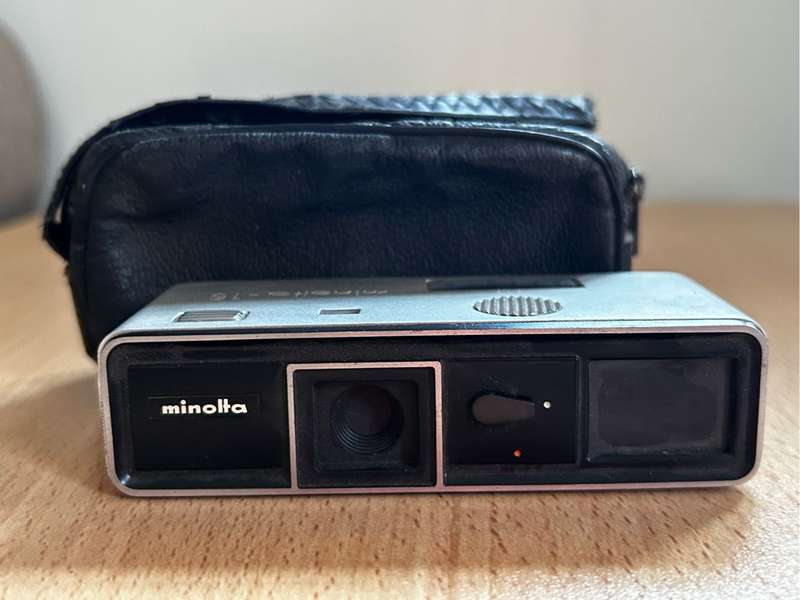 Minolta 16 Model P Camera Rokkor 35/25 Lens Japan VINTAGE