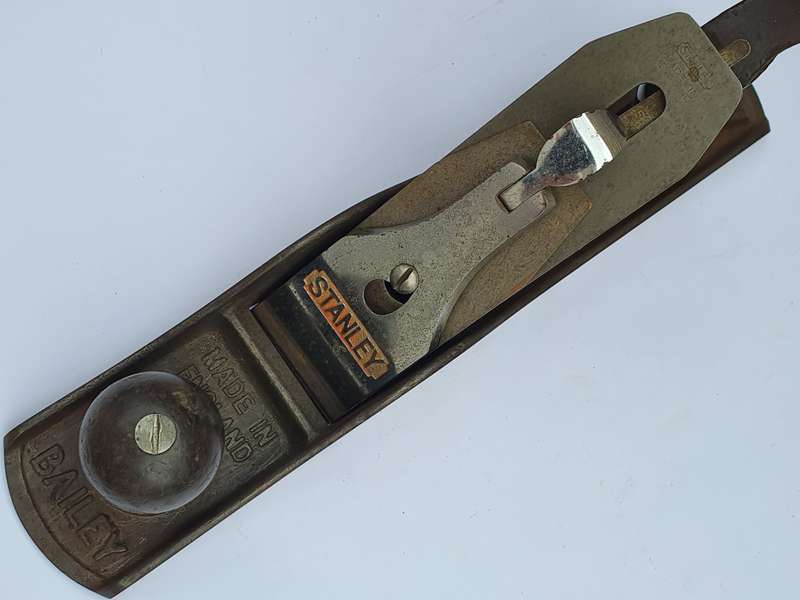 Vintage Stanley No. 5 Smoothing Plane  Made in England