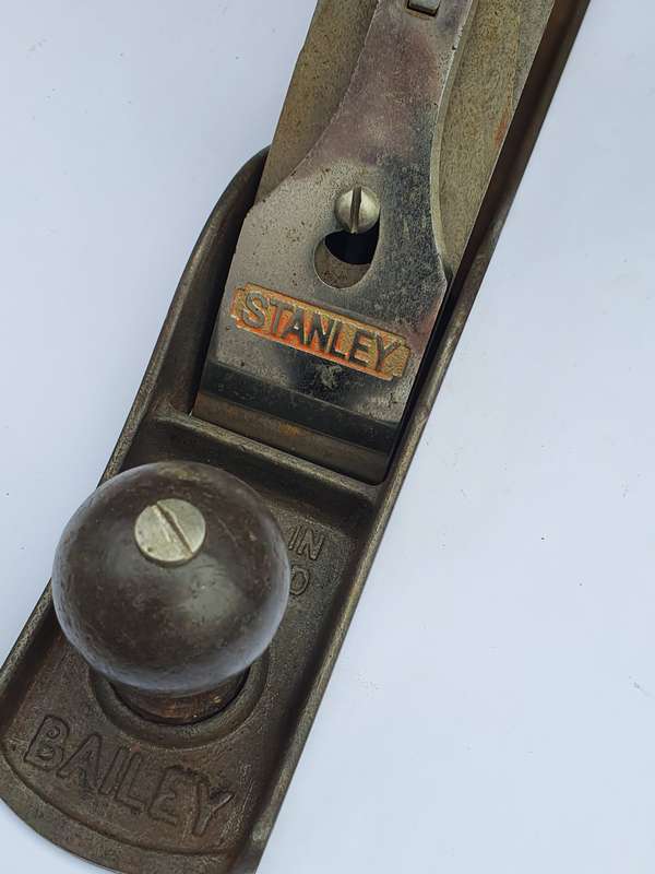Vintage Stanley No. 5 Smoothing Plane  Made in England