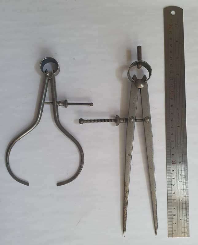 Vintage Divider & Calliper Set