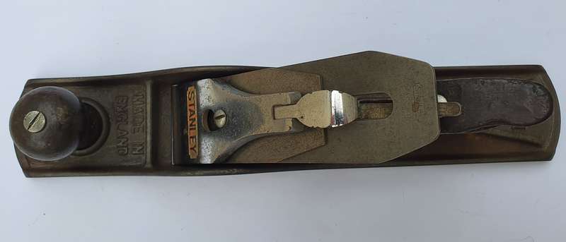 Vintage Stanley No. 5 Smoothing Plane  Made in England