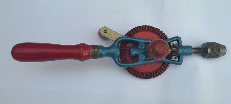 Vintage Boker Hand Crank Drill (Egg Beater Style) - Excellent Condition