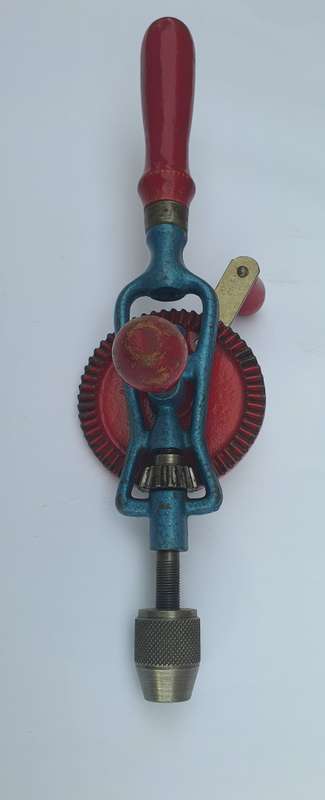 Vintage Boker Hand Crank Drill (Egg Beater Style) - Excellent Condition